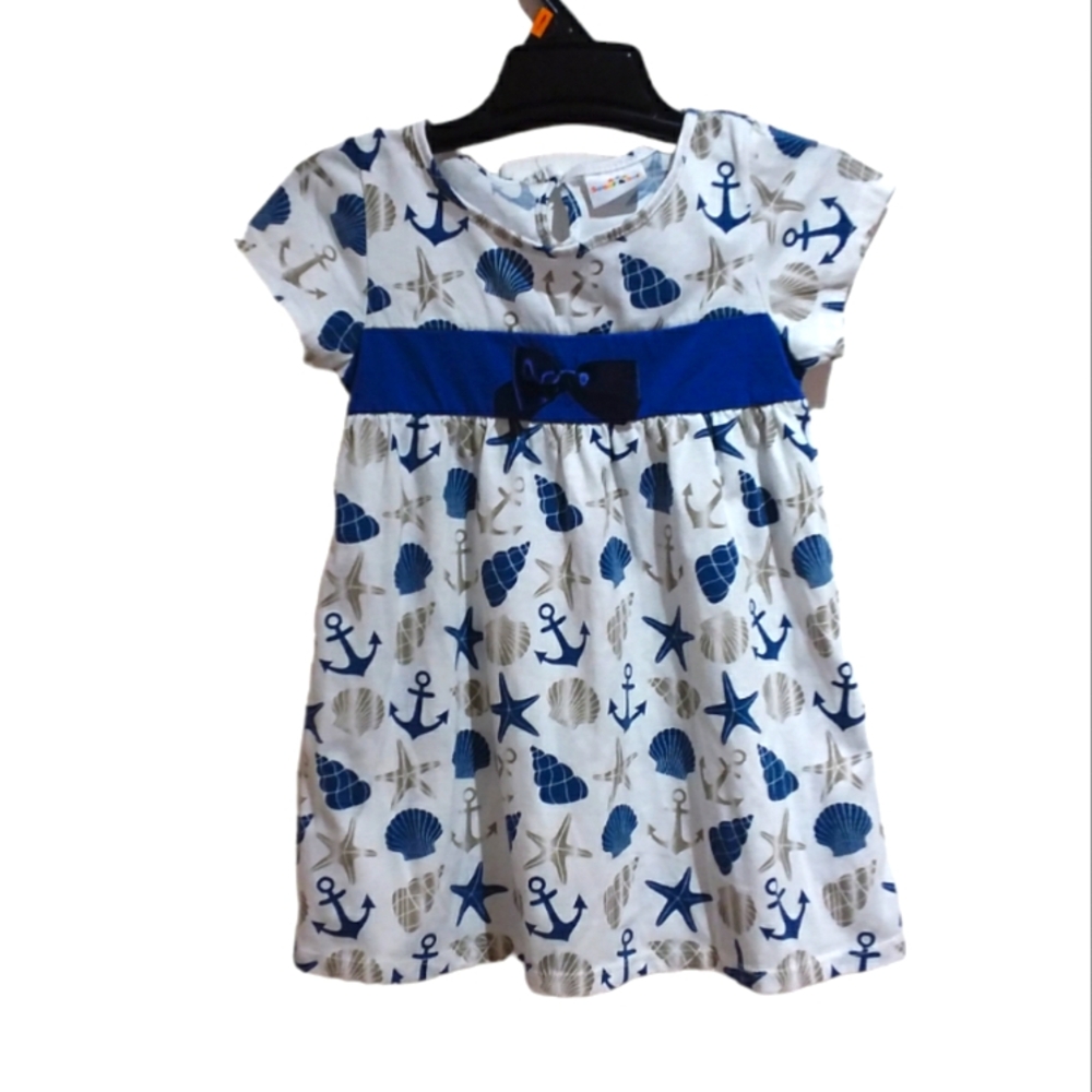 SWEET & SOFT Toddler Girls Nautical Dress